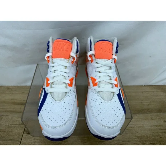 Nike Air Trainer SC High Bo Jackson White Orange Navy DV2212-100 Mens 8.5 - Picture 3 of 9